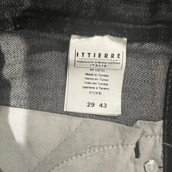 NWT Fiorucci X Naomi‎ Campbell Collaboration Slim Straight Jeans Sz 29 $375 - Picture 8 of 12